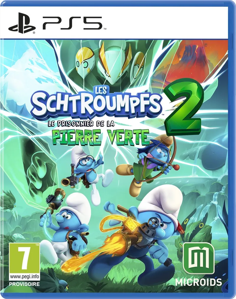 Les Schtroumpfs 2 : Le Prisonnier de la Pierre Verte van Mindscape, PS5 – cover