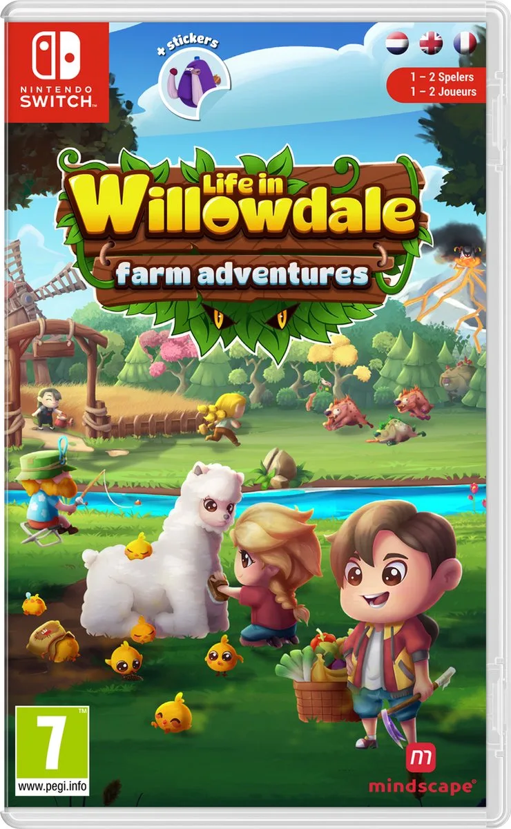 Life in Willowdale: Farm Adventures by Mindscape, Nintendo Switch – cover