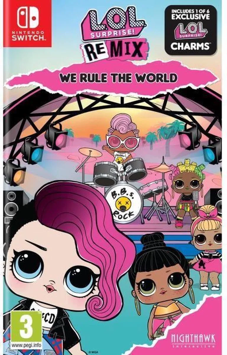 LOL Surprise Remix - We Rule The World - FR van Mindscape, Nintendo Switch – cover