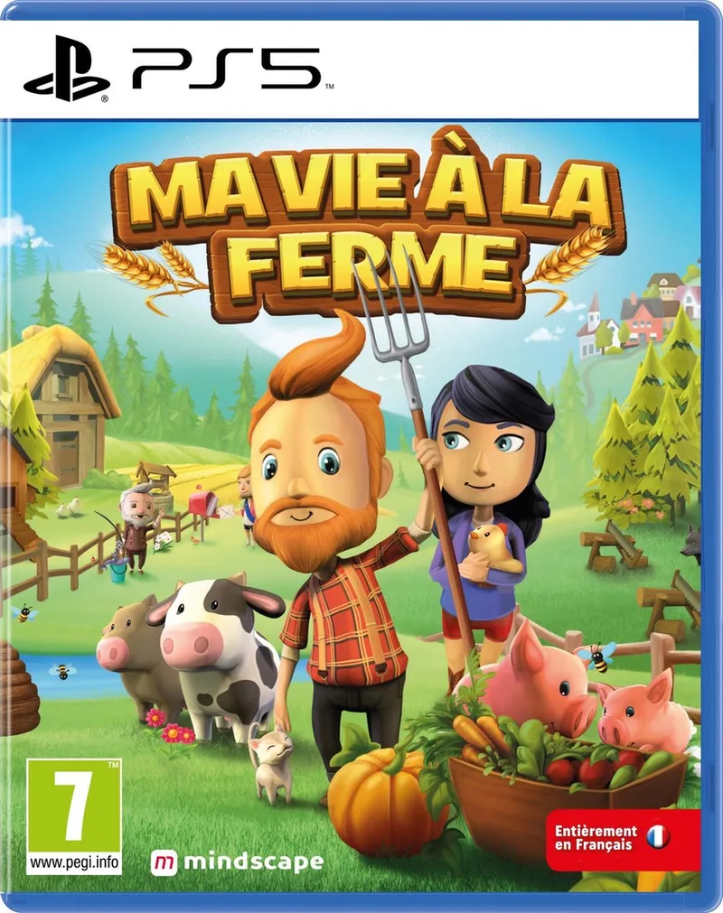 Ma Vie à la Ferme by Mindscape, PS5 – cover