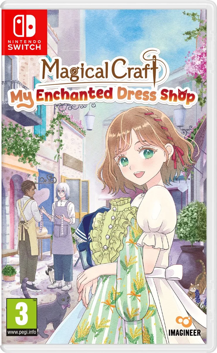 Magical Craft: My Enchanted Dress Shop by Mindscape, Nintendo Switch – cover