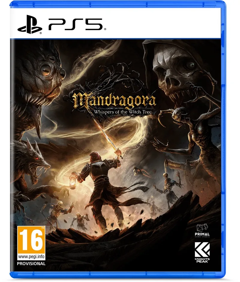 Mandragora: Whispers of the Witch Tree van Mindscape, PS5 – cover