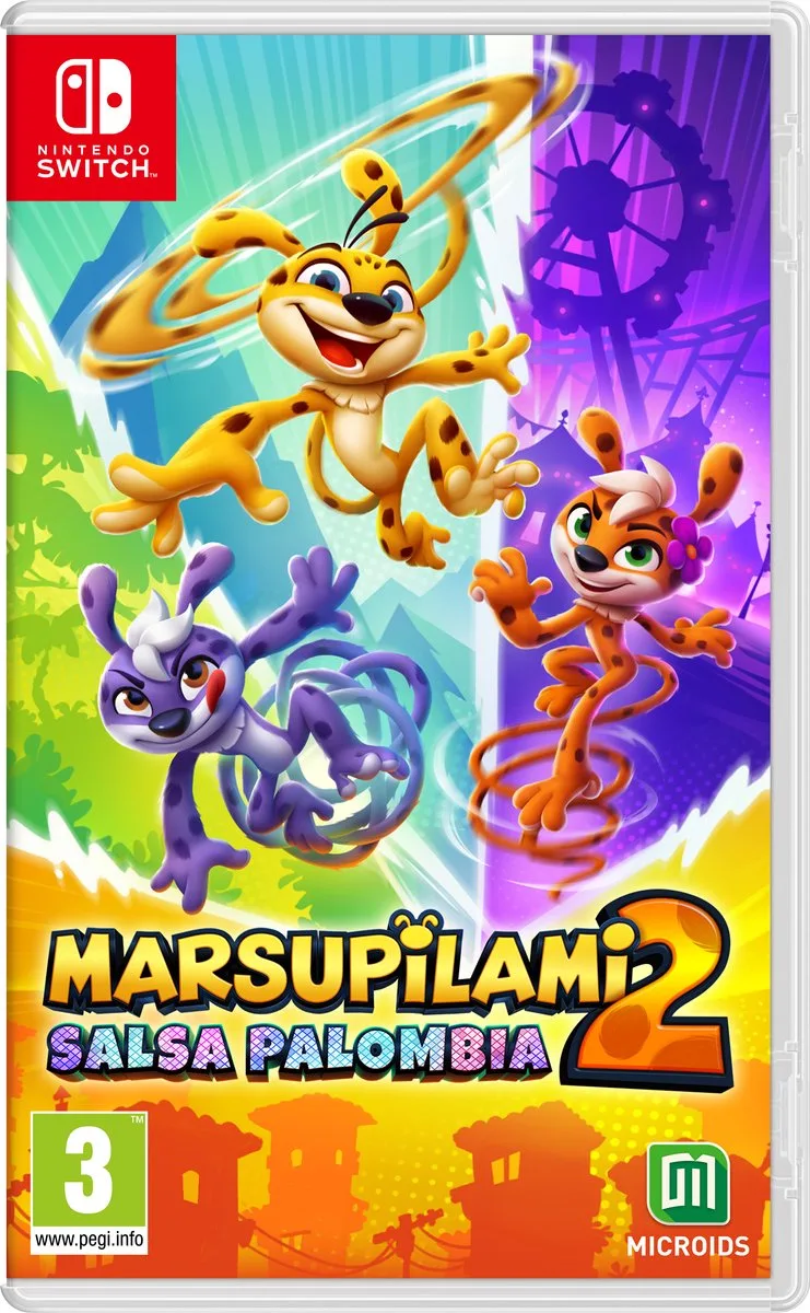 Marsupilami 2 Salsa Palombia by Mindscape, Nintendo Switch – cover