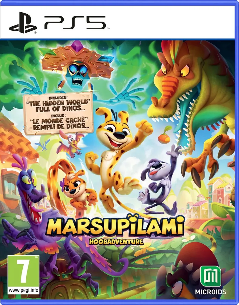 Marsupilami: Hoobadventure van Mindscape, PS5 – cover
