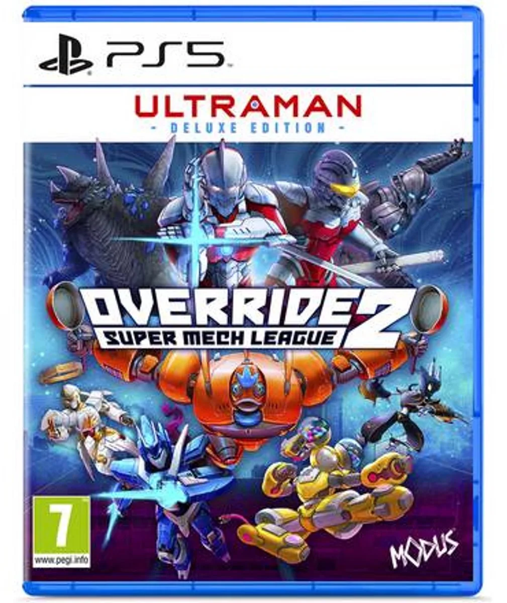 Playstation Games Ps5 Override 2 Super Mech League Ultraman Deluxe Edition fra Mindscape, PS5 – cover