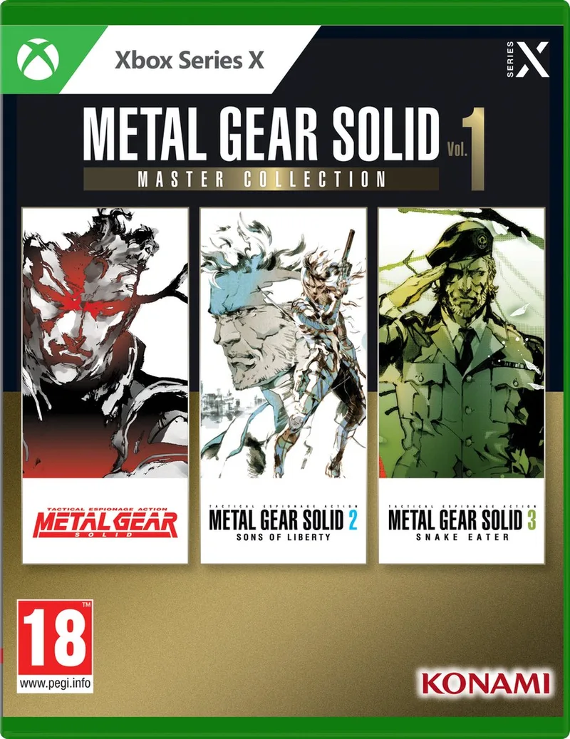 Metal Gear Solid: Master Collection Vol.1 van Mindscape, Xbox Series X | S – cover