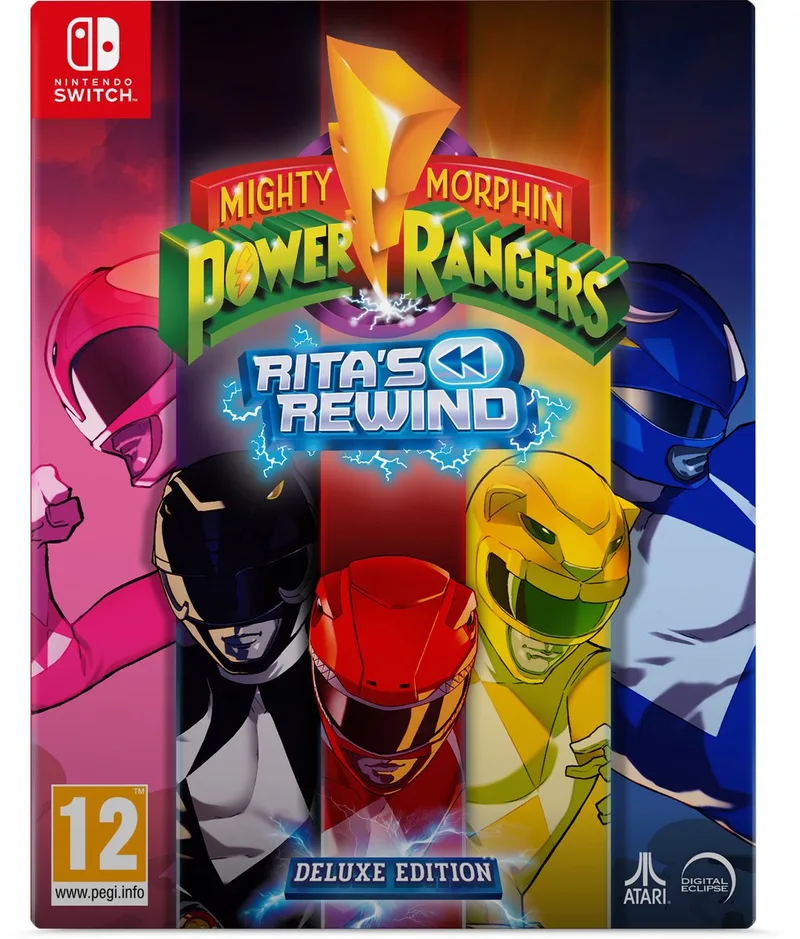 Mighty Morphin Power Rangers: Rita's Rewind Deluxe Edition van Mindscape, Nintendo Switch – cover