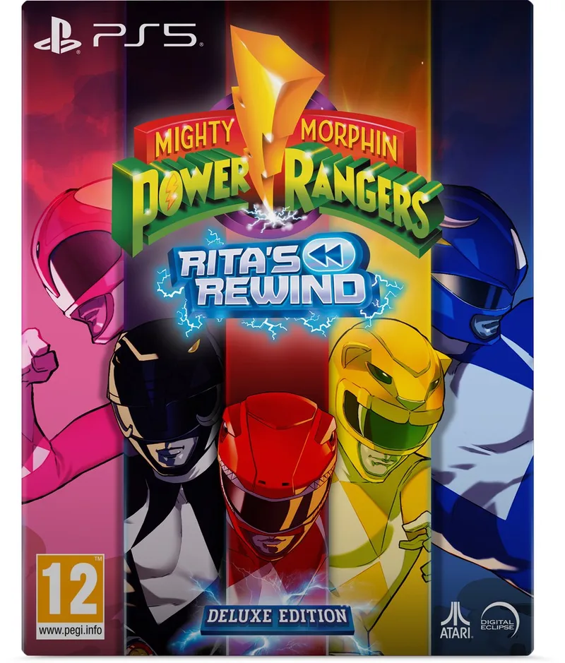 Mighty Morphin Power Rangers: Rita's Rewind Deluxe Edition van Mindscape, PS5 – cover