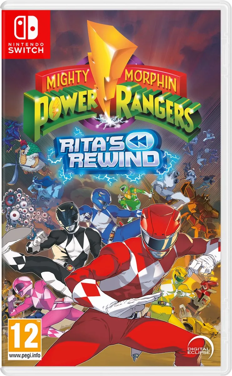 Mighty Morphin Power Rangers: Rita's Rewind by Mindscape, Nintendo Switch – cover
