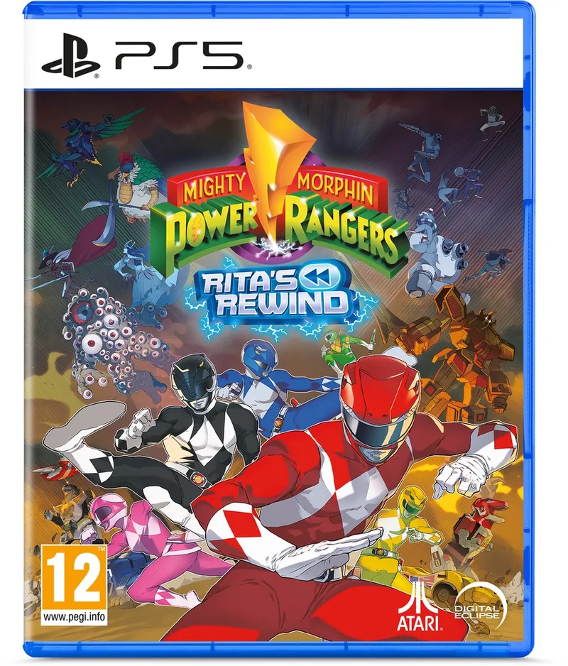 Mighty Morphin Power Rangers: Rita's Rewind by Mindscape, PS5 – cover