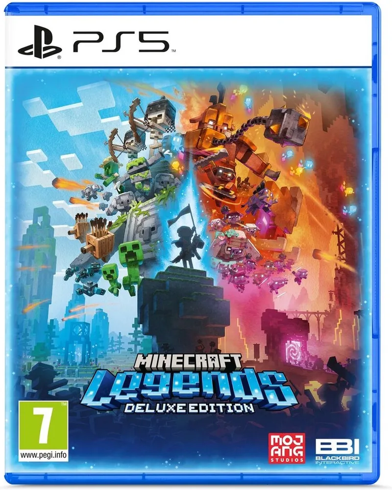 Minecraft Legends Deluxe Edition by Mindscape, PS5 – cover