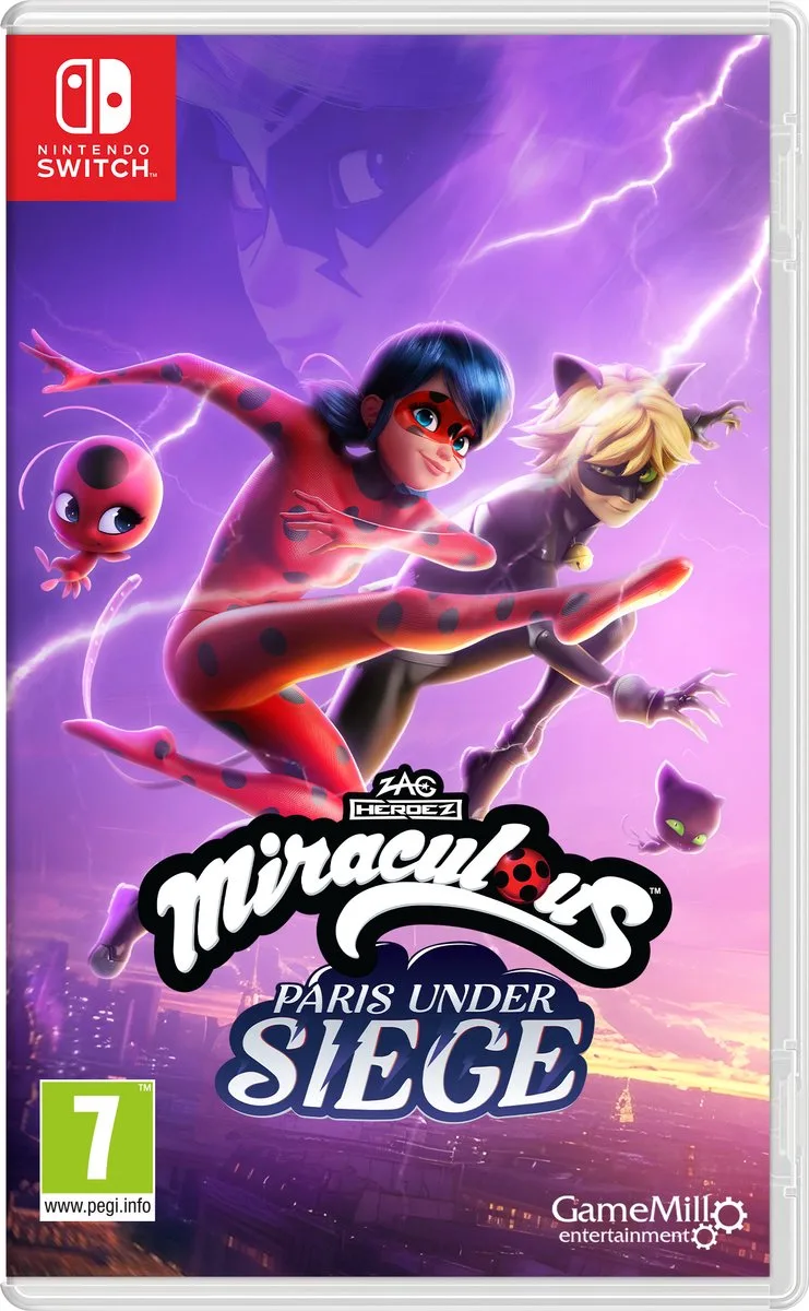 Miraculous: Paris Under Siege by Mindscape, Nintendo Switch – cover