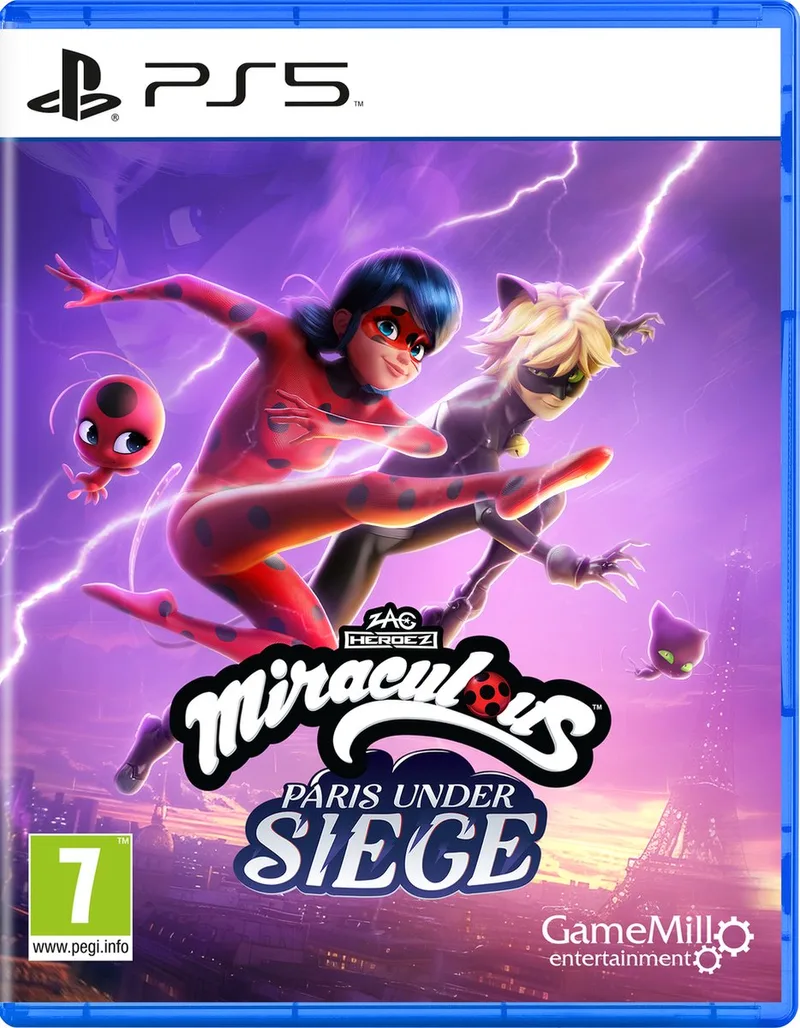 Miraculous: Paris Under Siege van Mindscape, PS5 – cover