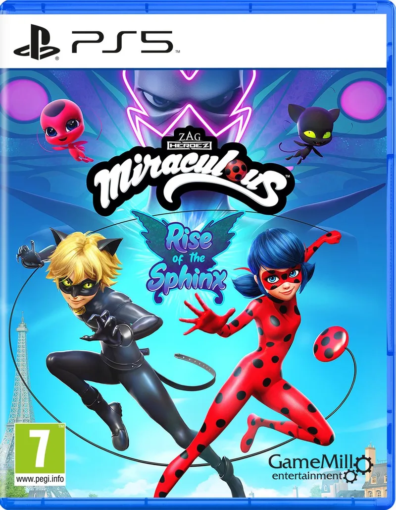 Miraculous: Rise of the Sphinx van Mindscape, PS5 – cover