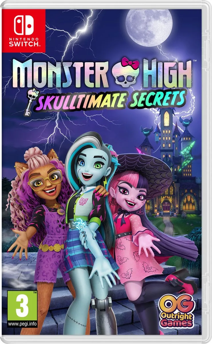 Monster High: Skulltimate Secrets van Mindscape, Nintendo Switch – cover