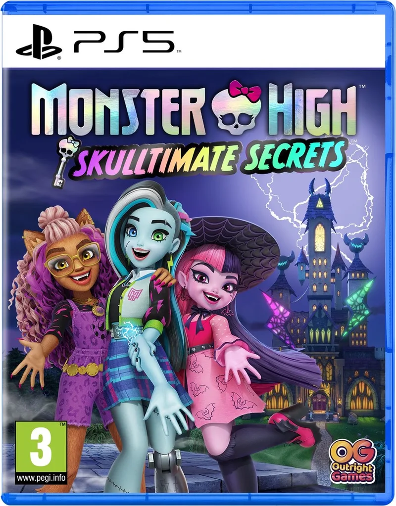 Monster High: Skulltimate Secrets by Mindscape, PS5 – cover