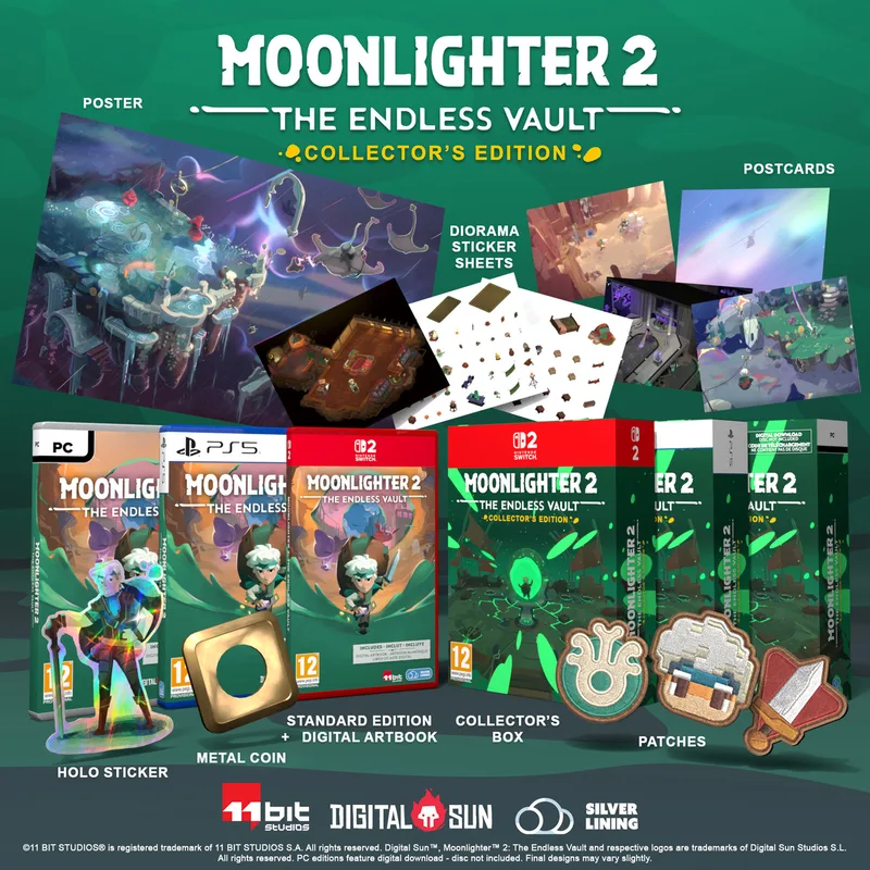 Moonlighter 2: The Endless Vault Collector's Edition by Mindscape, Nintendo Switch 2 – cover