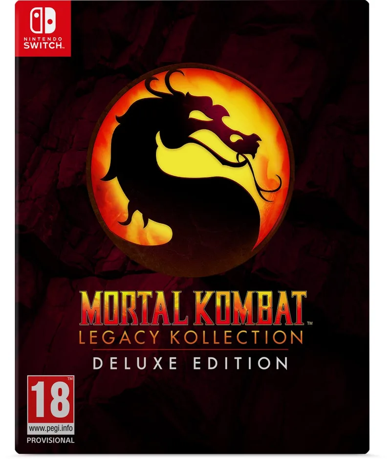 Mortal Kombat Legacy Kollection Deluxe Edition by Mindscape, Nintendo Switch – cover