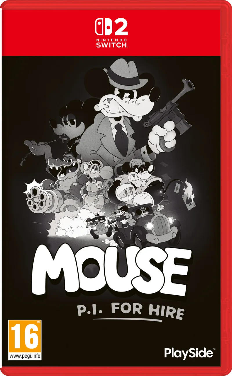 MOUSE: P.I. For Hire by Mindscape, Nintendo Switch 2 – cover