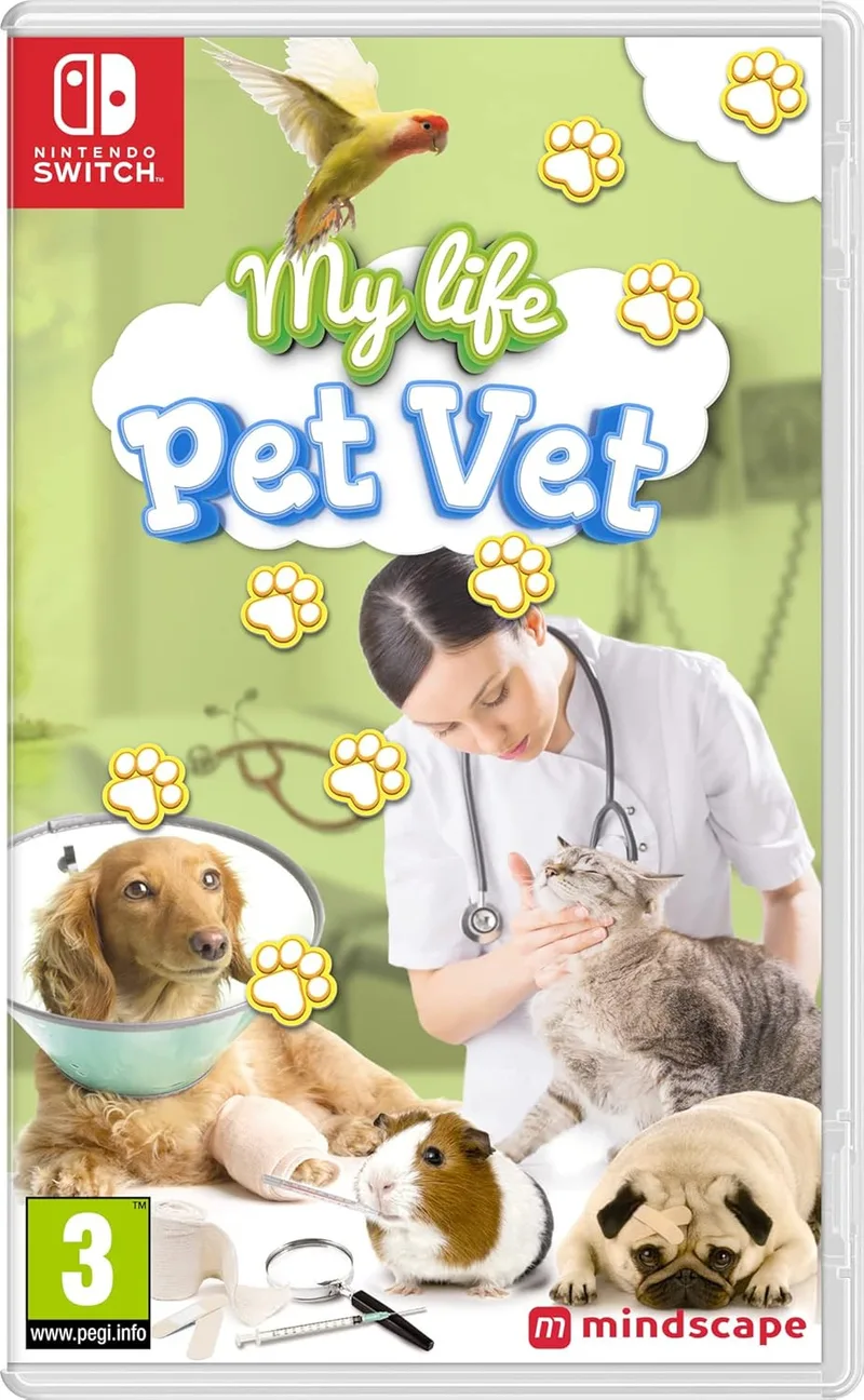 My Life: Pet Vet de Mindscape, Nintendo Switch – jaquette