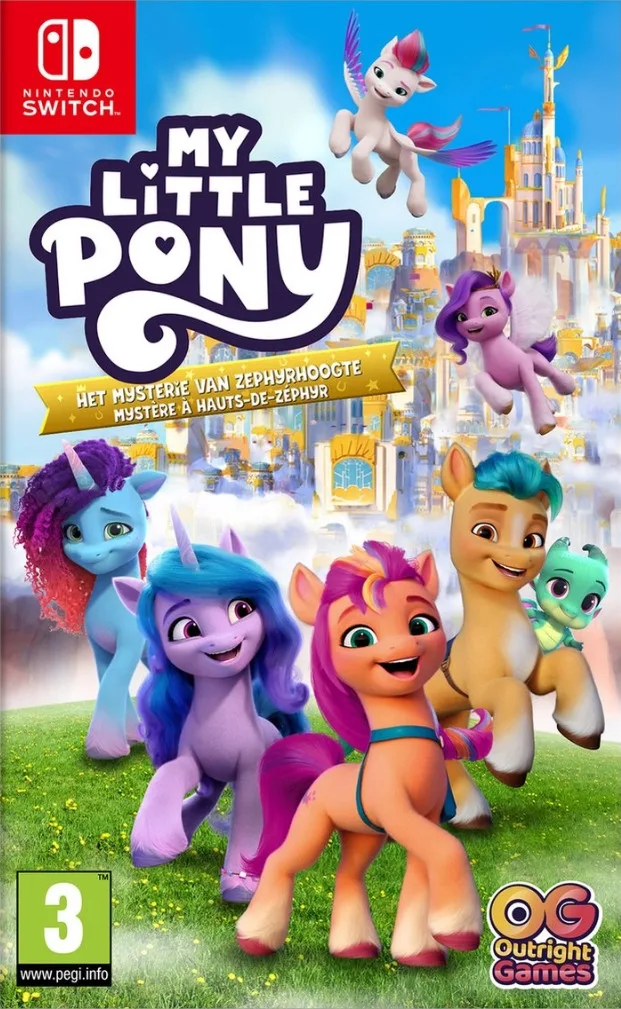 My Little Pony: Het Mysterie van Zephyrhoogte by Mindscape, Nintendo Switch – cover