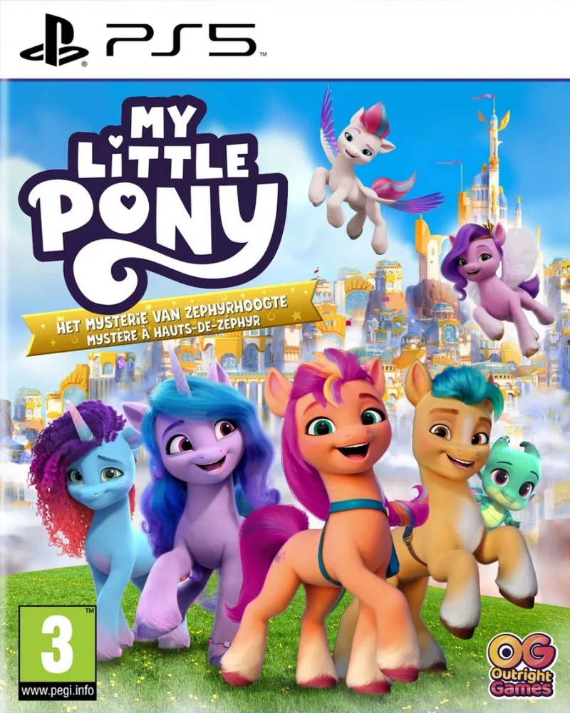 My Little Pony: Het Mysterie van Zephyrhoogte by Mindscape, PS5 – cover