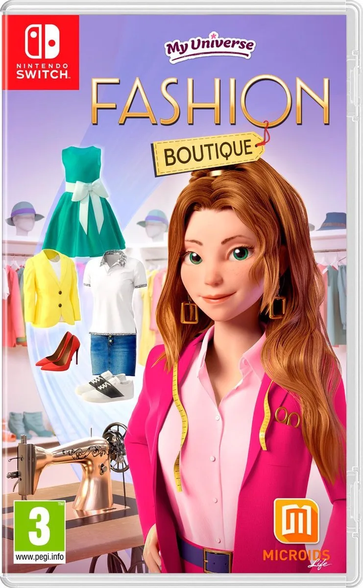 My Universe: Fashion Boutique van Mindscape, Nintendo Switch – cover