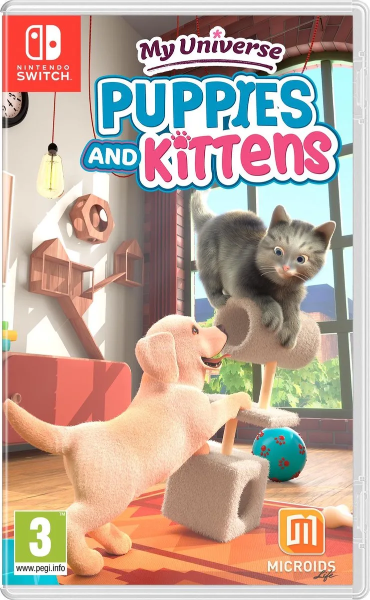 My Universe: Puppies & Kittens van Mindscape, Nintendo Switch – cover