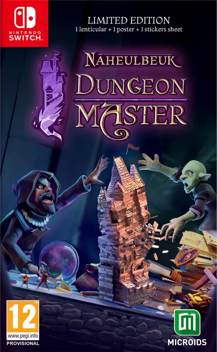 Naheulbeuk - Dungeon Master by Mindscape, Nintendo Switch – cover