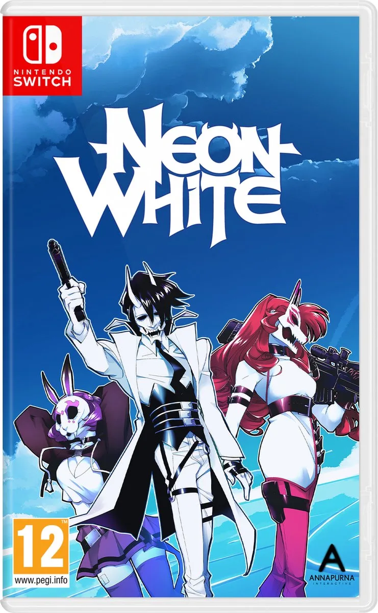 Neon White de Mindscape, Nintendo Switch – jaquette