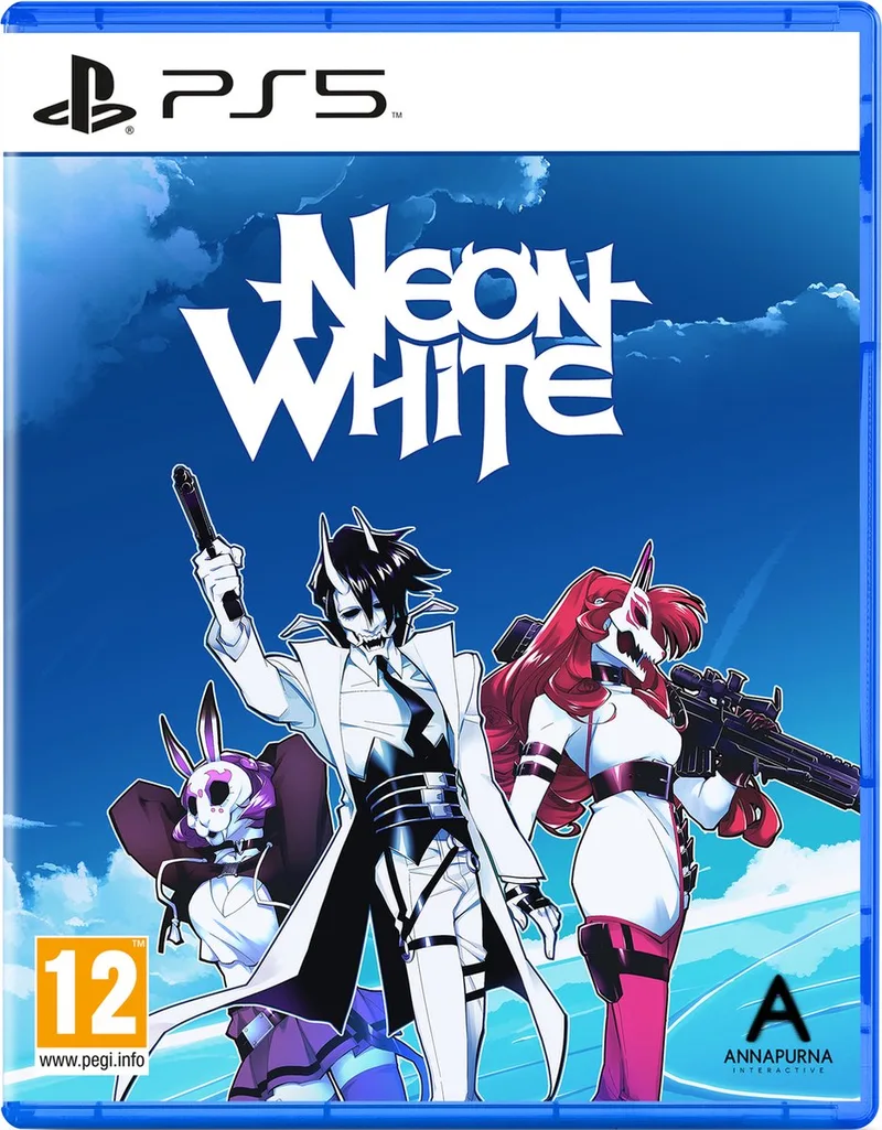 Neon White de Mindscape, PS5 – jaquette