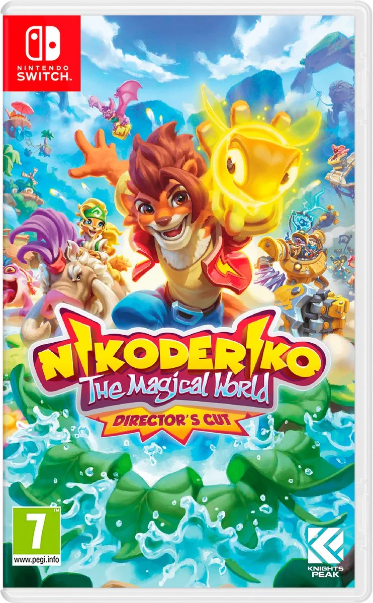 Nikoderiko: The Magical World – Director's Cut van Mindscape, Nintendo Switch – cover