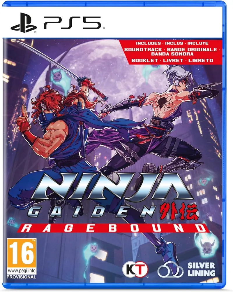 Ninja Gaiden Ragebound van Mindscape, PS5 – cover