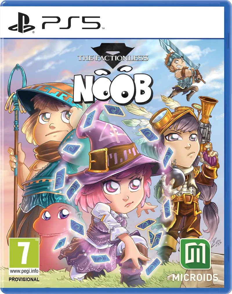 Noob - The Factionless van Mindscape, PS5 – cover