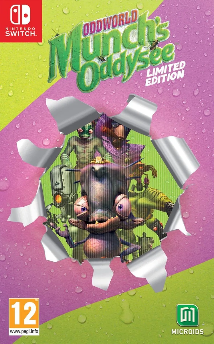 Oddworld: Munch's Oddysee: Limited Edition van Mindscape, Nintendo Switch – cover