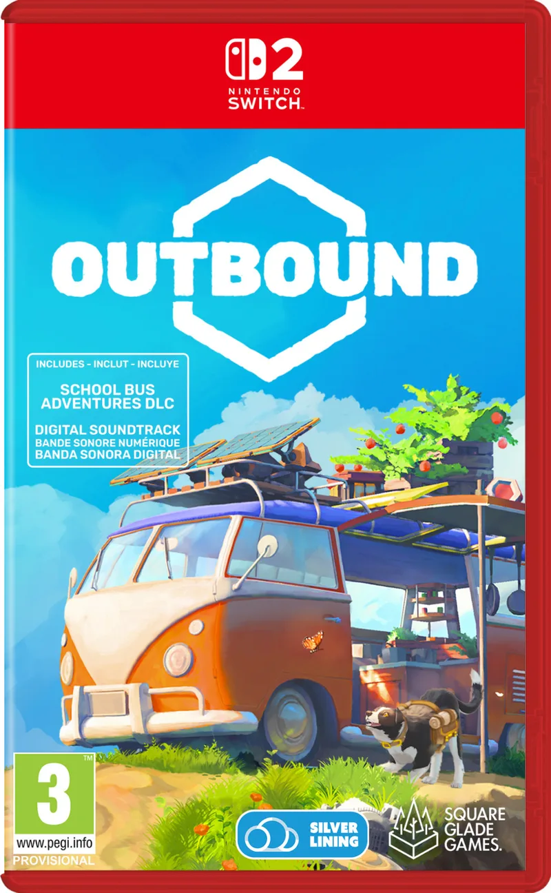 Outbound de Mindscape, Nintendo Switch 2 – jaquette