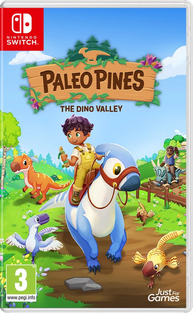 Paleo Pines: The Dino Valley by Mindscape, Nintendo Switch – cover