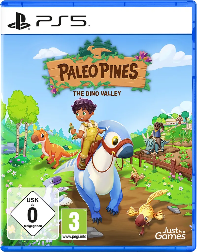 Paleo Pines: The Dino Valley van Mindscape, PS5 – cover