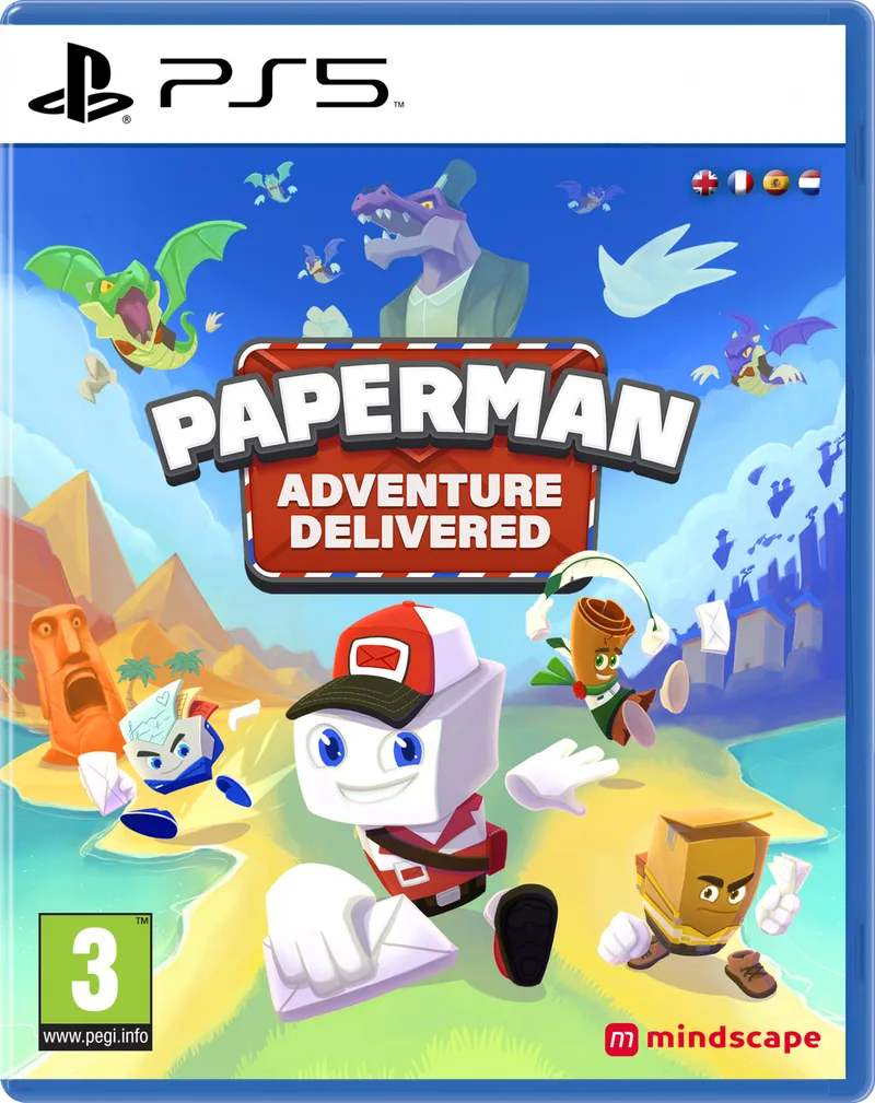 Paperman: Adventure Delivered by Mindscape, PS5 – cover