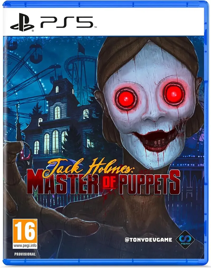 Perp Games Jack Holmes: Master of Puppets van Mindscape, PS5 – cover