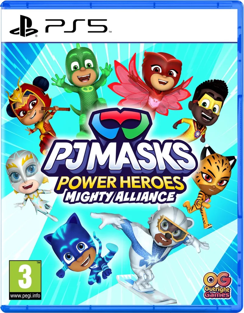 PJ Masks Power Heroes: Mighty Alliance by Mindscape, PS5 – cover
