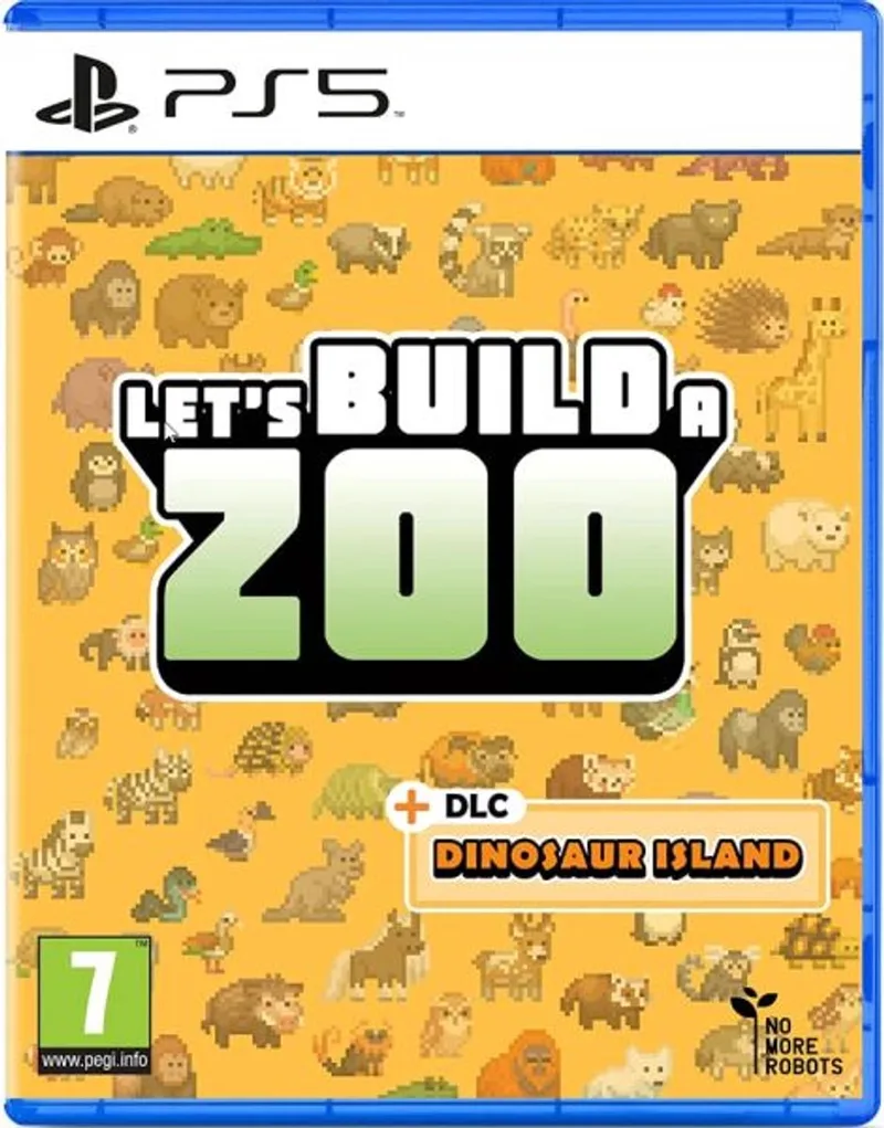 PlayStation 5 Video Game Just For Games Let's Build a Zoo by Mindscape, PS5 – cover
