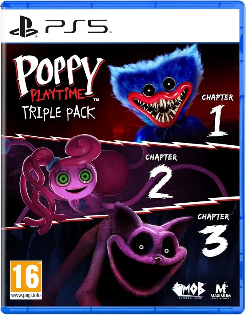 Poppy Playtime Triple Pack de Mindscape, PS5 – jaquette