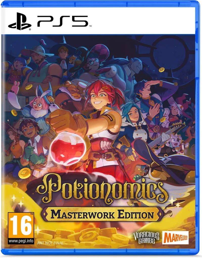 Potionomics: Masterwork Edition de Mindscape, PS5 – jaquette