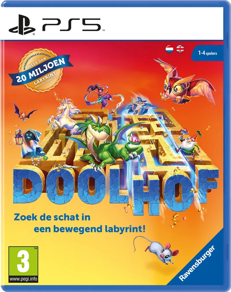 Ravensburger Doolhof by Mindscape, PS5 – cover
