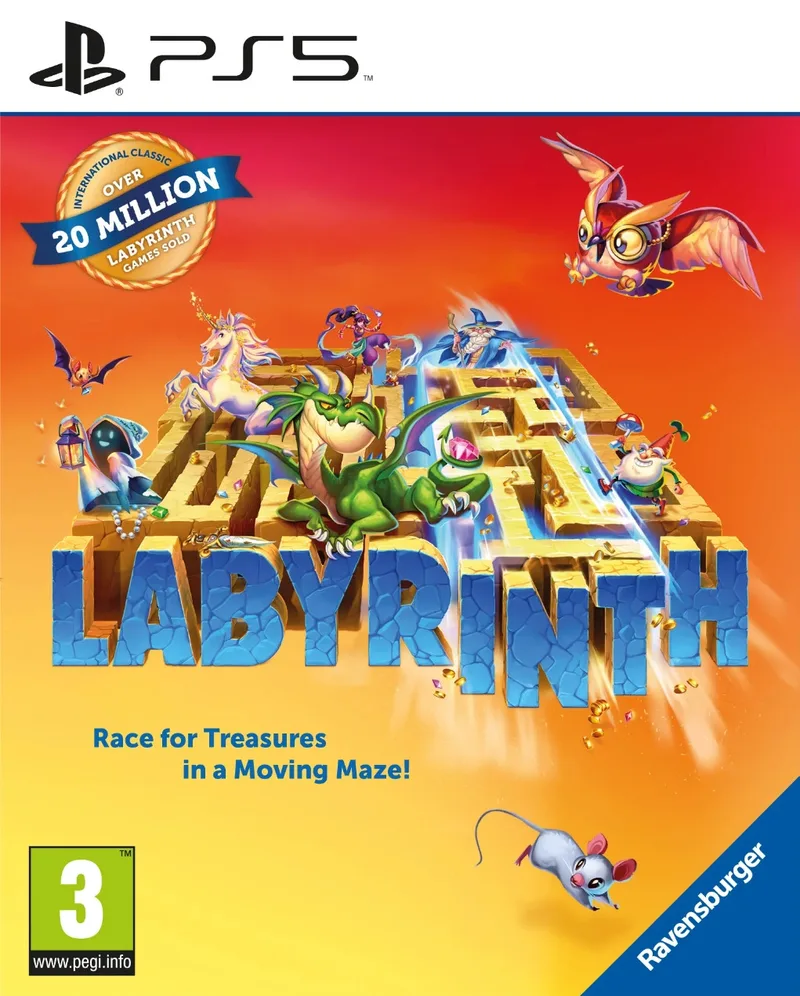 Ravensburger Labyrinth by Mindscape, PS5 – cover