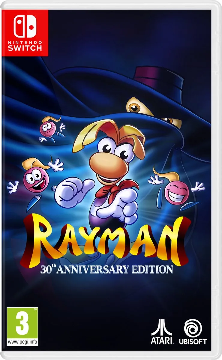 Rayman: 30th Anniversary Edition by Mindscape, Nintendo Switch – cover