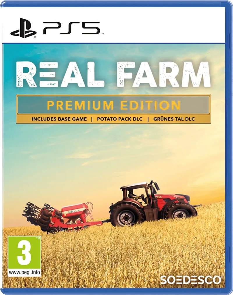 Real Farm - Premium Edition de Mindscape, PS5 – jaquette
