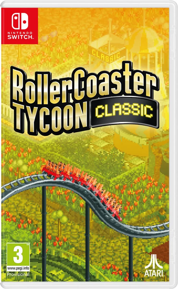 RollerCoaster Tycoon Classic de Mindscape, Nintendo Switch – jaquette