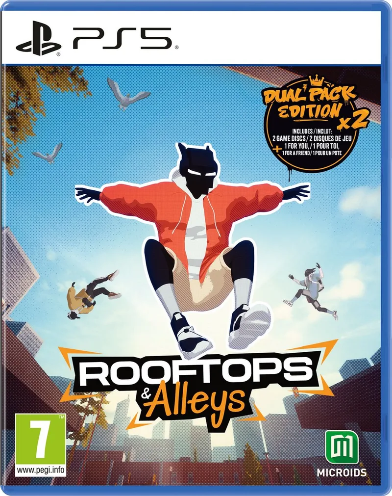 Rooftops & Alleys Dual Pack Edition van Mindscape, PS5 – cover
